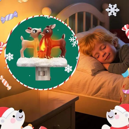 Christmas Elk Night Light