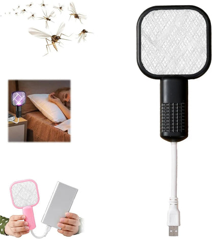 2-in-1 Mini Portable USB Mosquito Zapper & Bug Killer Bat