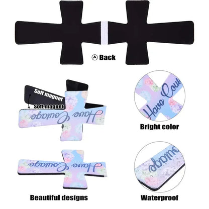 📖 Magnetic Cross Bookmarks ❤️ A Little Reminder of Faith, Every Time You Open Your Bible ✝️