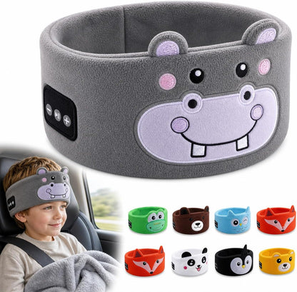 Kids Wireless Headphones, Over Ear Headphones for Children & Toddlers, with Thin Speakers & Super Soft Fleece Headband