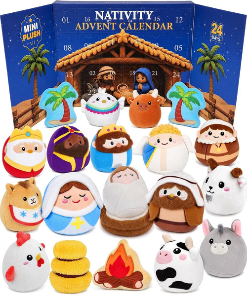 ⏳ Last Day 50% OFF-✝️🌟 Journey to Bethlehem™ — 24 Days of the Nativity Advent Calendar🙏