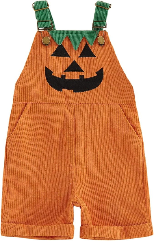 Toddler Baby Boy Halloween Overalls