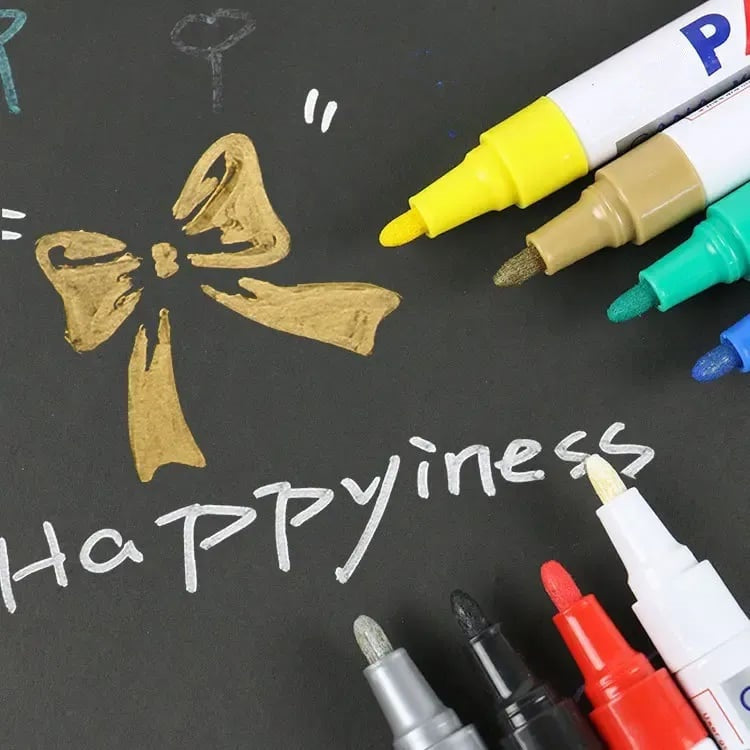 Oil-Based Tire Lettering & DIY Detail Pen Waterproof | Quick-Dry | Permanent