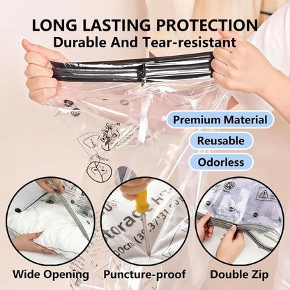 🏆 55K+ SOLD! 📦Vacuum Storage Bags with Electric Pump