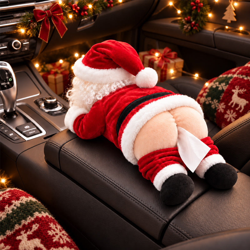 🎄 Last Day 50% OFF-🎅Fun Santa Claus Butt Tissue Box
