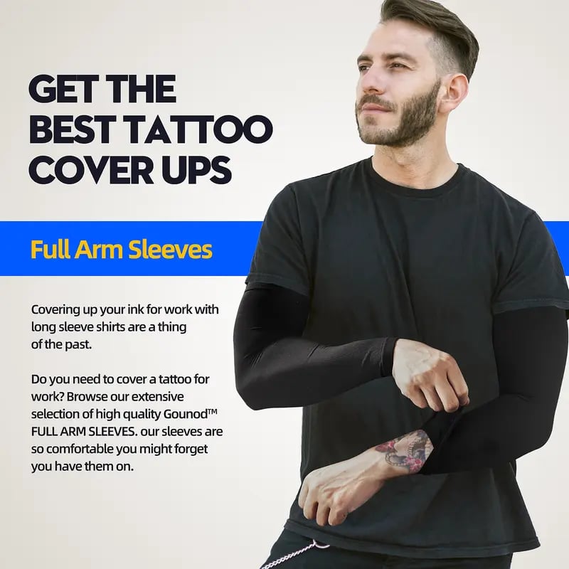 ☀️ UPF 50+ Cooling Arm Sleeves – Sun Protection for Men & Women, Breathable Compression Sleeves for Outdoor Sports, Football, Running & Cycling
