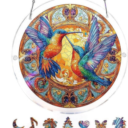 🔥LAST DAY SPECIAL PRICE☀️🛍️Acrylic Jigsaw Puzzle Suncatcher