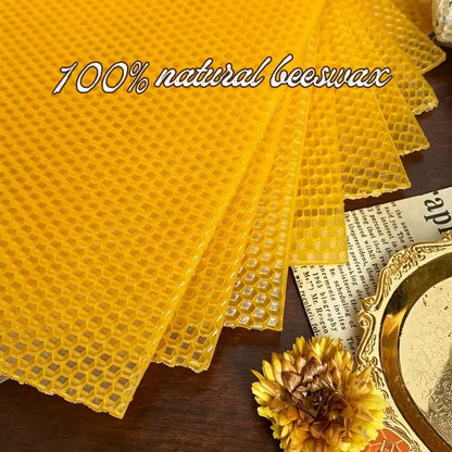 🔥 LAST DAY 49% OFF-🕯️DIY Beeswax Candle Making Kit (12-Piece Set) – Create Your Own Cozy Glow!