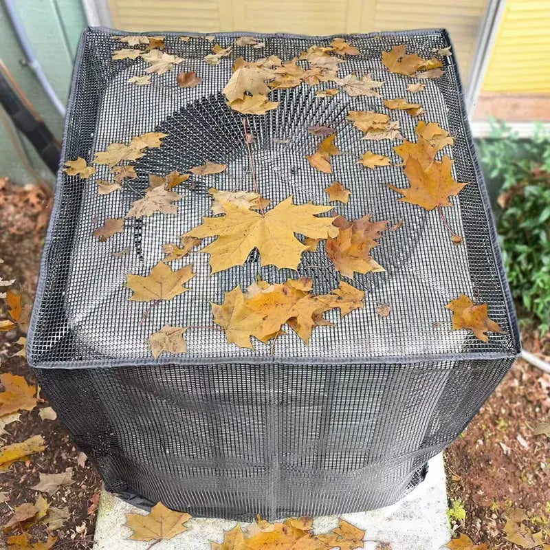❄️ Heavy-Duty Outdoor AC Cover – All-Season Mesh Protection