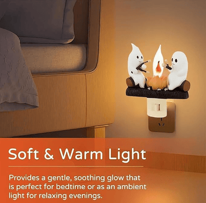 Ghost Campfire: Exclusive Flickering Nightlight 2026 👻🔥