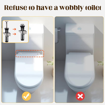 🚽 Universal Toilet Seat Bolt Kit – Quick Release Replacement Screws & Easy Install Fixing Set 🔧✨