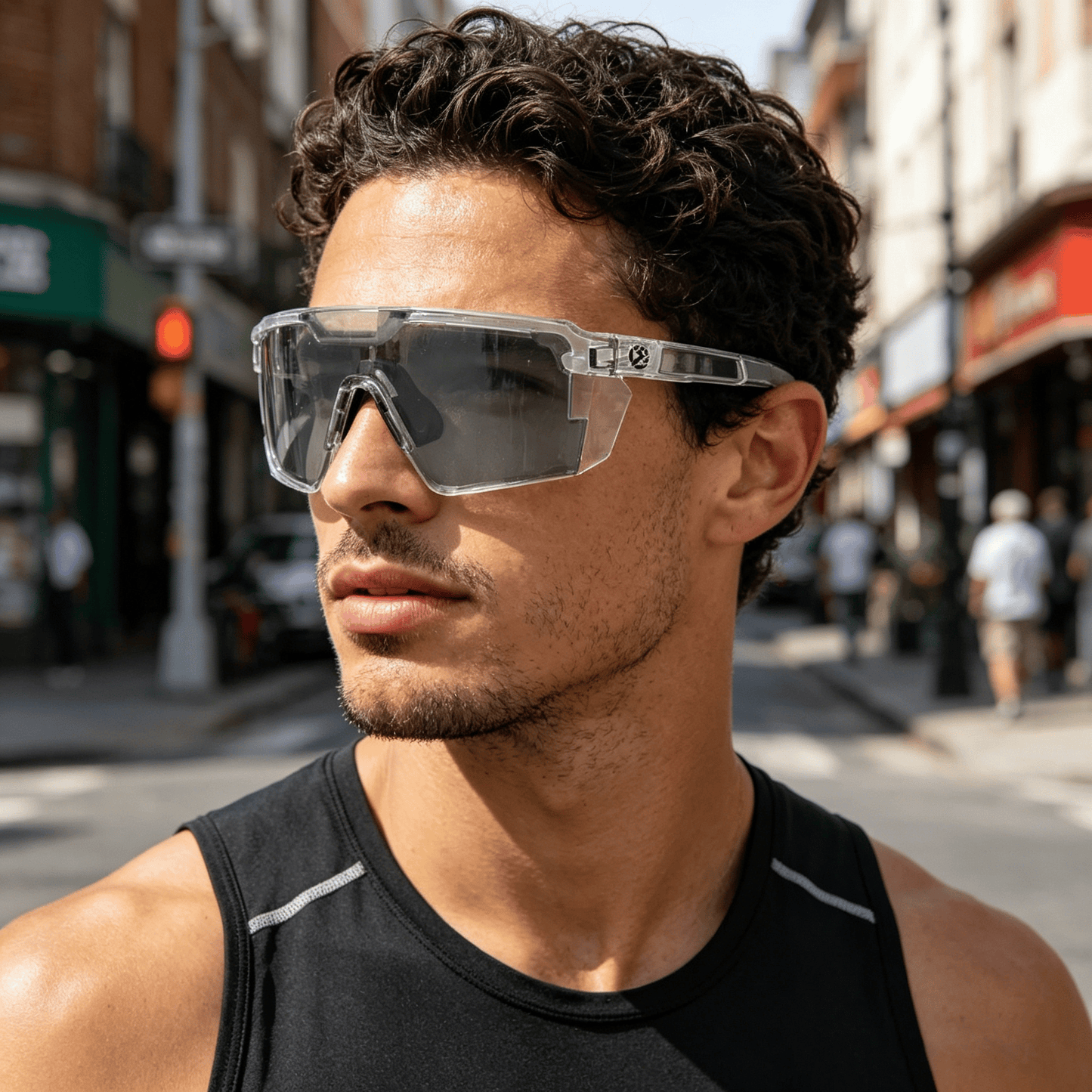 🕶️ Photochromic Polarized Safety Sunglasses Oversized Vintage Style