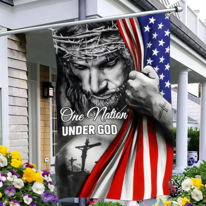 🔥LAST DAY 49% OFF -✝️"One Nation Under God" Flag