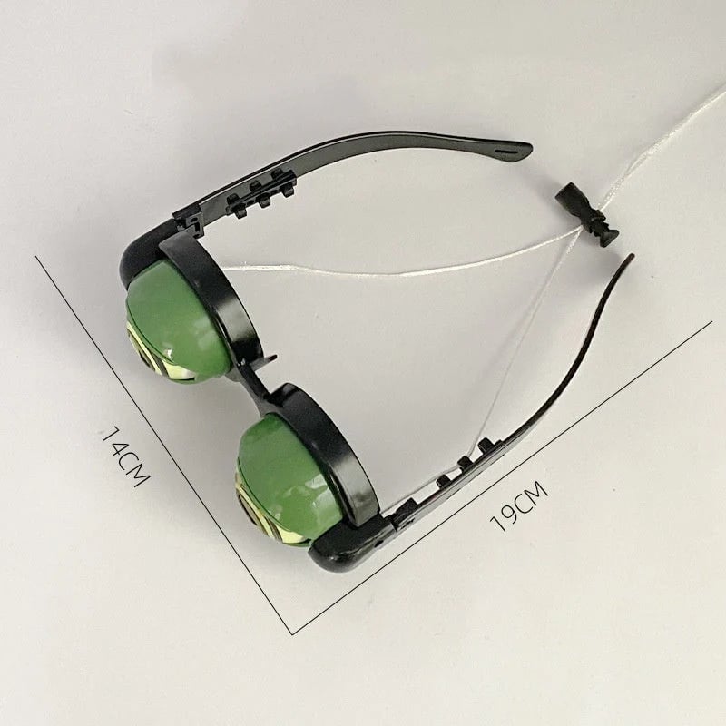 👀 Kids Pull-String Blinking Crazy Glasses - Party Prank Prop for Non-Stop Laughter 🎉