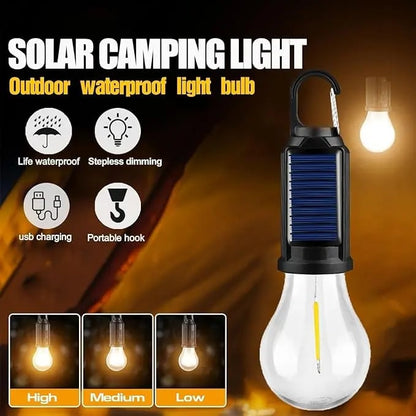 Rechargeable Solar LED Light Bulbs