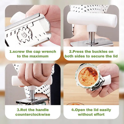✨BUY 1 GET 1 FREE🍯 Easy Grip Jar Opener for Stubborn Lids