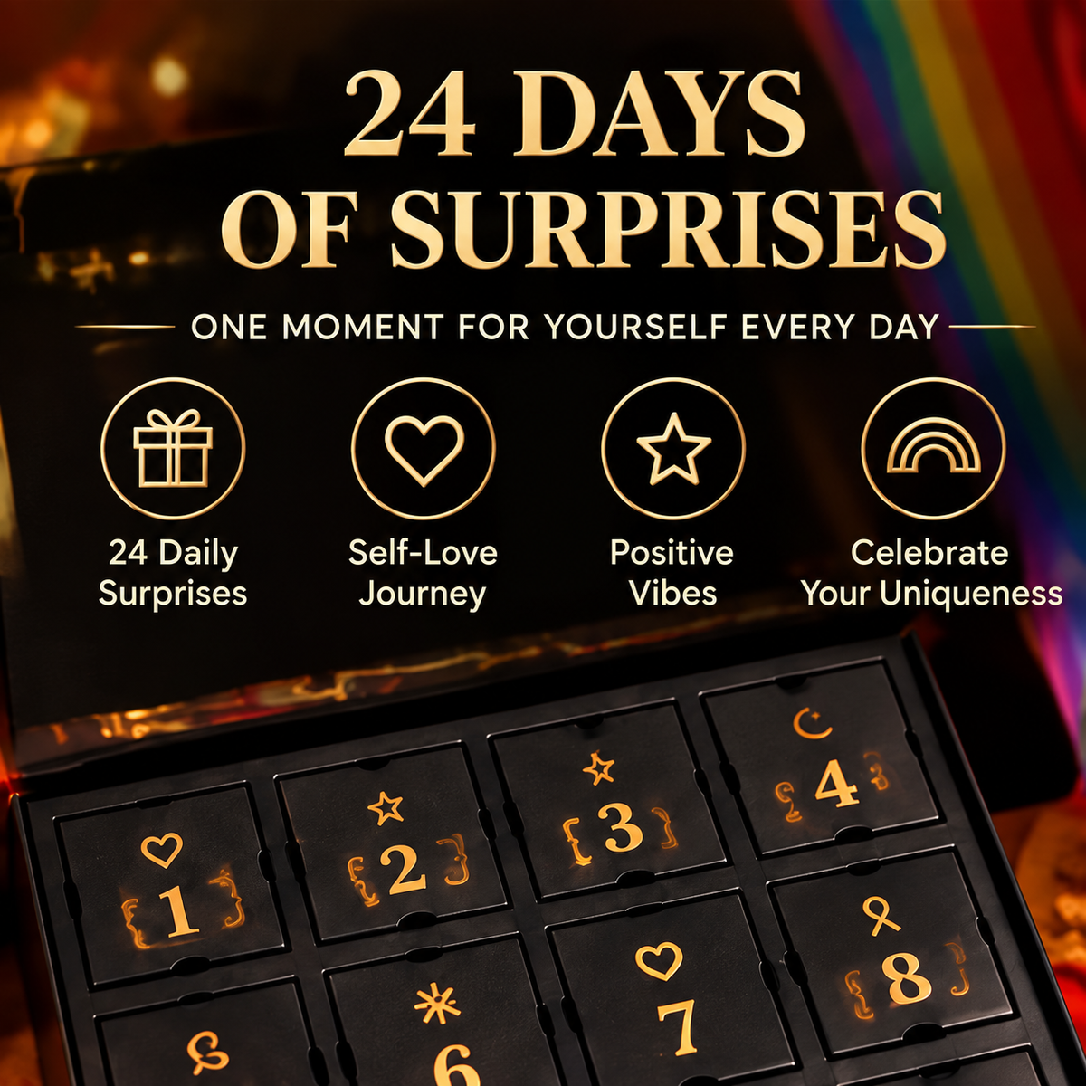 ✨Last Day 49% OFF-✨"Pride Box" 24-Day Countdown Calendar