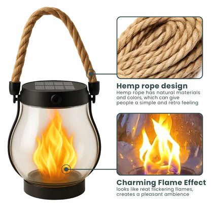 🔥Solar Flame Effect Lantern