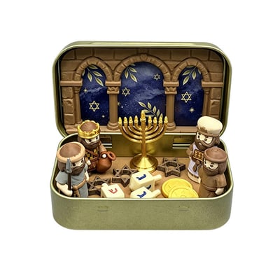 ⏳ Last Day 49% OFF –✝️Miniature Nativity Scene Set