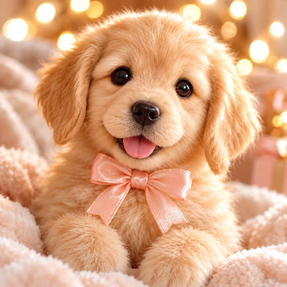 ✨ Last Day 50% OFF-🐶Lifelike Golden Retriever puppy