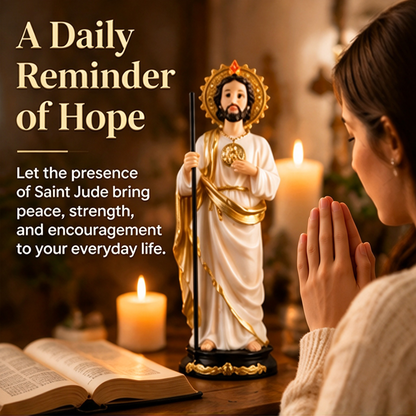 ✨Last Day 49% OFF-✝️All-White Statue Of Saint Jude Thaddaeus