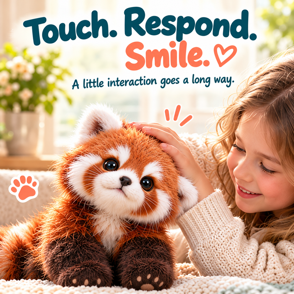 🔥Last Day 49% OFF-🦝Interactive Red Panda
