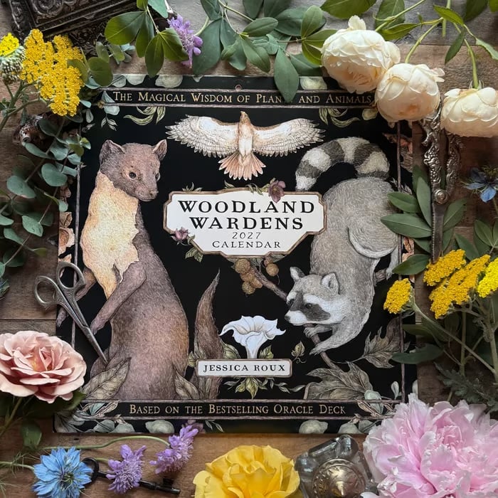 🌙Woodland Wardens 2027 Nature-Inspired Planner 🌿🦊–A Year of Nature's Wisdom & Intention