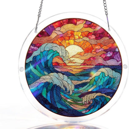 🔥LAST DAY SPECIAL PRICE☀️🛍️Acrylic Jigsaw Puzzle Suncatcher