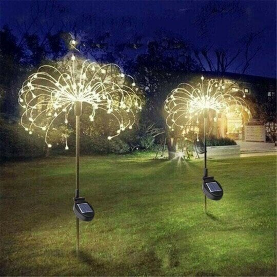 🔥LAST DAY 49% OFF🎁Waterproof Solar Garden Fireworks LED Light