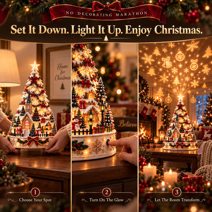 🏆 49% OFF Today --🎄MerryRealm™ Christmas Village Decorative Lights