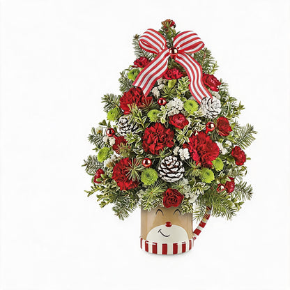 🌲 Pop-Up 3D Christmas Tree Card ✨ Turns Into Freestanding Festive Table Decor