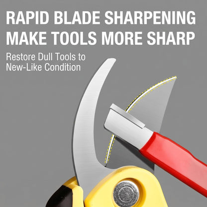🏆75K+ SOLD!🔪 2PCS Multipurpose Blade Sharpener Tool Set