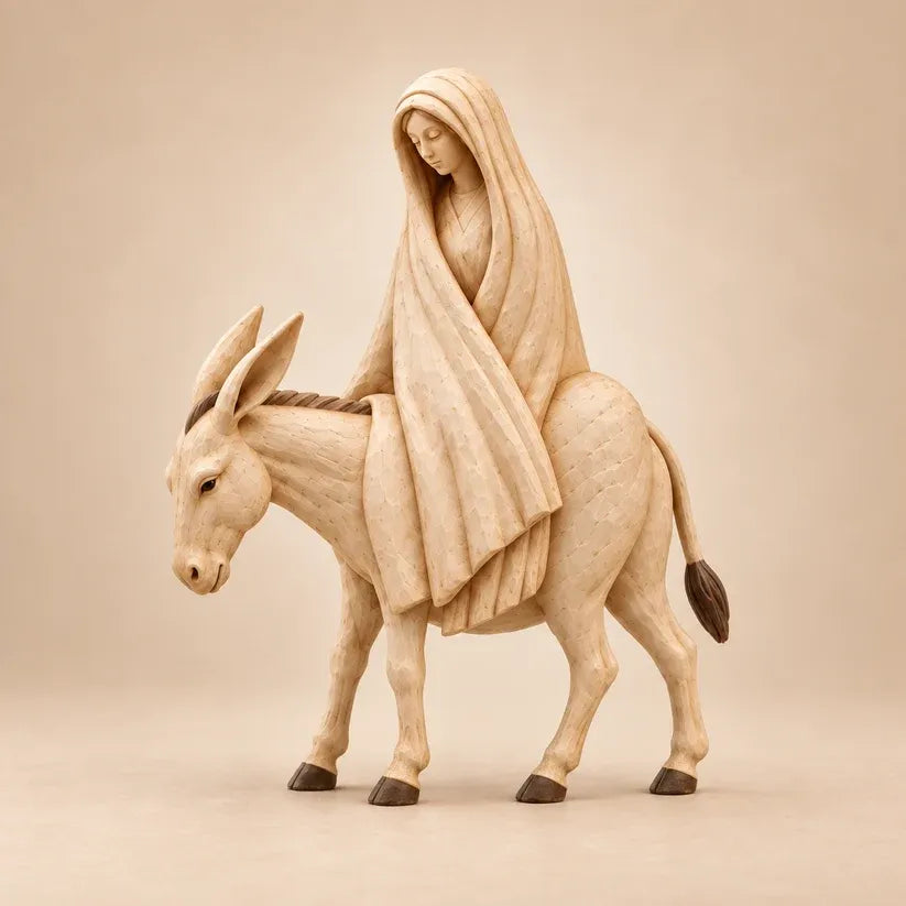 ⏳ Last Day 50% OFF-✝️Journey to Bethlehem Nativity Figurine Set