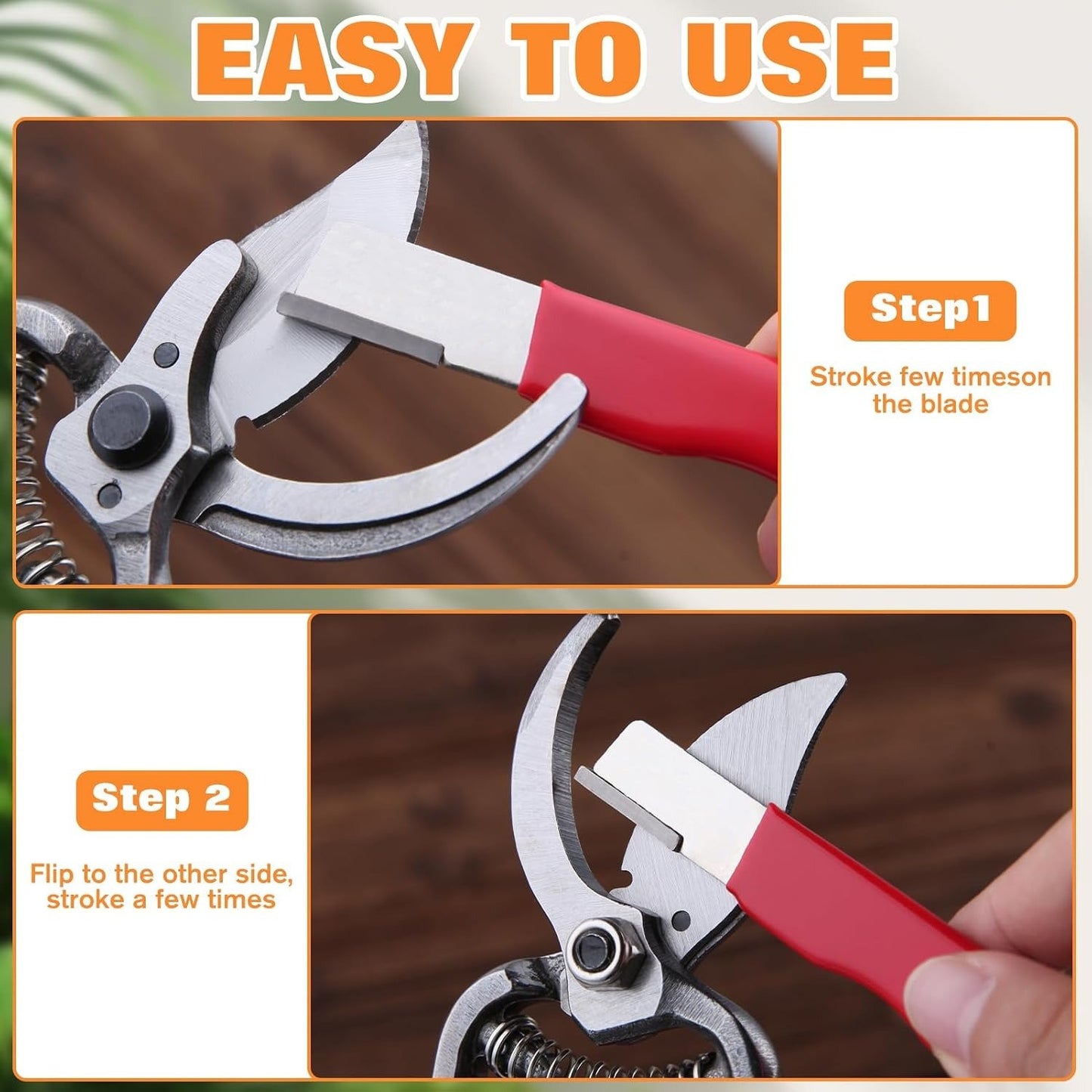 🏆75K+ SOLD!🔪 2PCS Multipurpose Blade Sharpener Tool Set
