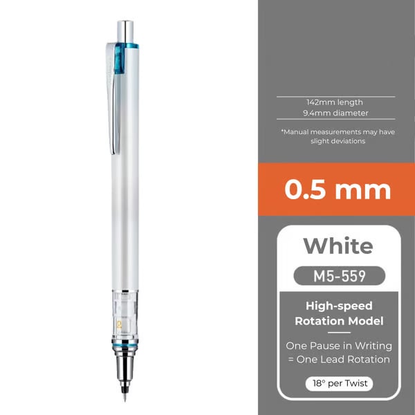 Advance Mechanical Pencil M5-559, 0.3 mm - 0.7 mm