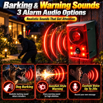 ⏰LAST DAY 50% OFF -☀️Outdoor Solar Motion Sensor Alarm