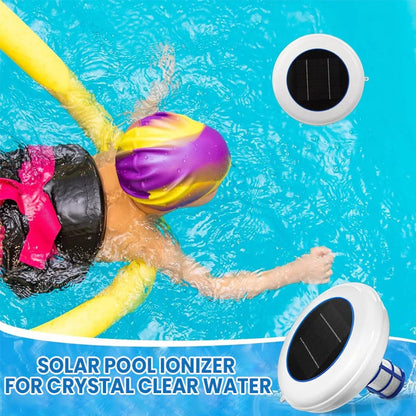 🔥 HOT SALE 🔥📢📢49% OFF !! ⏰Solar Pool Ionizer For Crystal Clear Water