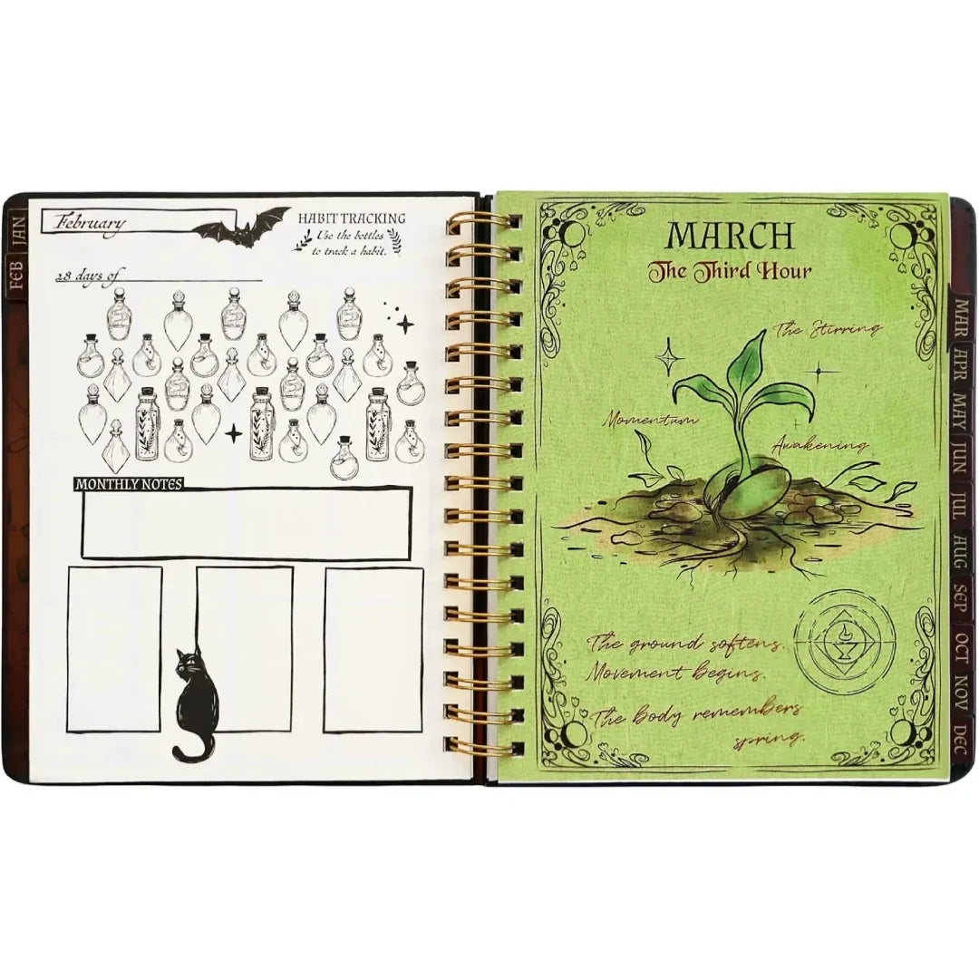 Waiting for the Night: The Witching Hour 2027 Weekly Planner