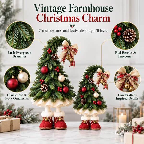 🔥HOT SALE🔥⏰Limited Stock 49% OFF -🎄Whimsical Christmas Elf Tree Decor