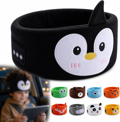Kids Wireless Headphones, Over Ear Headphones for Children & Toddlers, with Thin Speakers & Super Soft Fleece Headband
