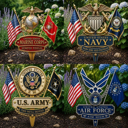 🏆Last Day Promo: 49% OFF 🎖️Semper Fidelis US Marine Corps Garden Stake✈️Buy 2 Free Shipping Today!