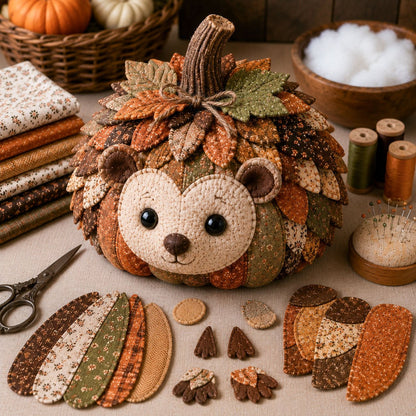 🎃 DIY Fall Animal Pumpkin Craft Kit – Make Your Own Cozy Woodland Pumpkin Decorations