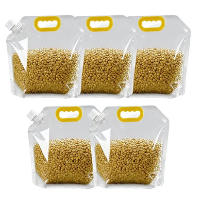 Reusable Leak-Proof Food Bags – No Spills, No Mess, Fresh Storage Every Time(Buy 4 Free Shipping)