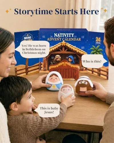 ⏳ Last Day 50% OFF-✝️🌟 Journey to Bethlehem™ — 24 Days of the Nativity Advent Calendar🙏