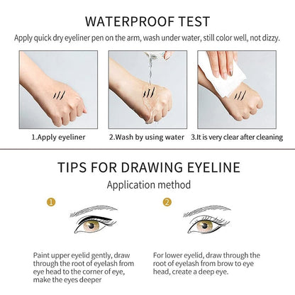 🔥 Limited Edition 50% OFF🌈14-Pack Eyeliner Pencil Waterproof Colored Paste Liners with Metallic & Shimmer Finishes Smudge-Proof