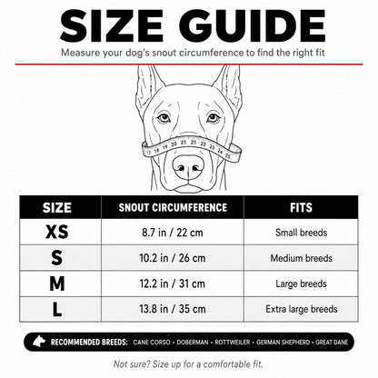 Hellhound Dog Muzzle