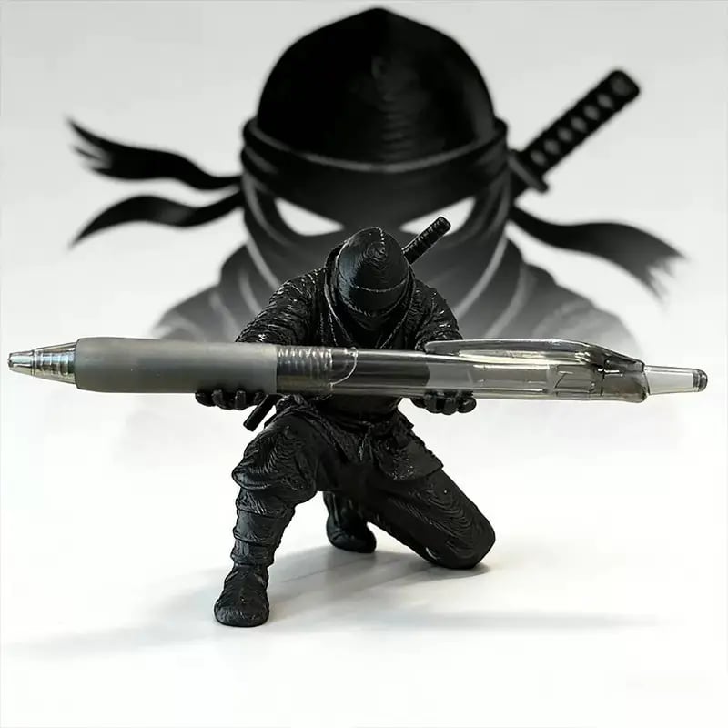 🔥Last Day Promotion! ⚔️3D Printed Samurai Pen Holder Desk Organizer