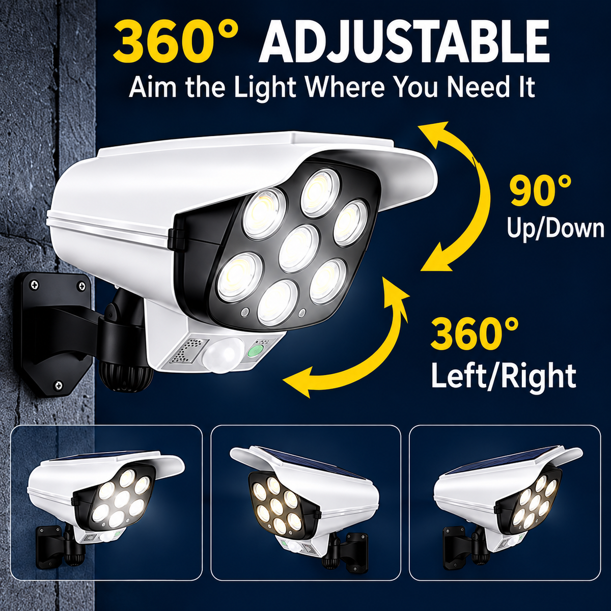 ✨ Last Day – 60% OFF!✨Outdoor Solar-Powered Security Light