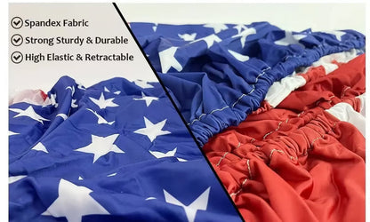 🔥65K+ Sold American Eagle Car Hood Flag Cover 🇺🇸🦅 No Glue, No Tools, Install in 1 Minute 🚗