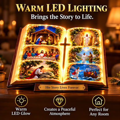 ✨ Last Day – 49% OFF-✝️"Six Sacred Scenes Storybook" — Timeless Tales